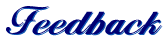 [Feedback]